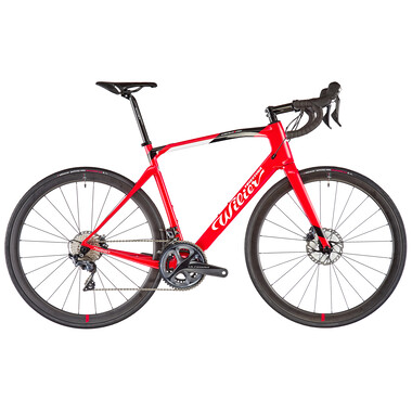 Bicicleta de carrera WILIER TRIESTINA CENTO1 NDR DISC Shimano Ultegra R8020 34/50 / Wilier NDR38KC Carbon Rojo/Negro 2020 0